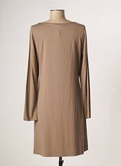 Robe courte marron MALOKA pour femme seconde vue