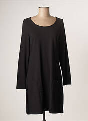 Robe courte noir MALOKA pour femme seconde vue