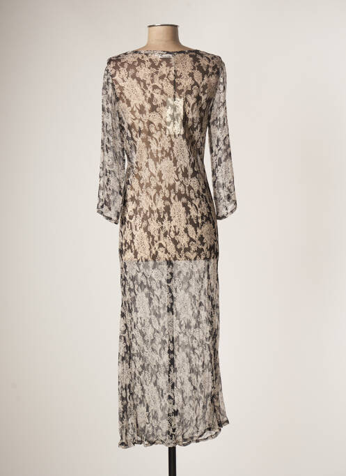 Robe longue noir MASAI pour femme