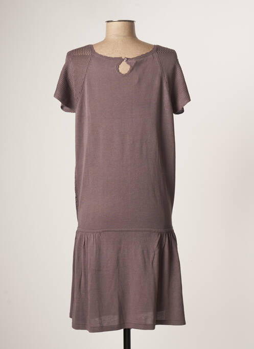Robe mi-longue gris BOHEMIA pour femme
