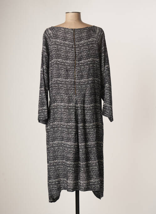 Robe mi-longue noir MASAI pour femme