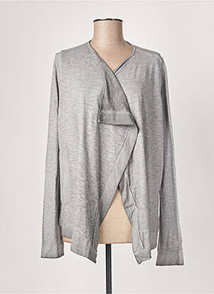 Veste casual coupe droite gris MES SOEURS ET MOI femme