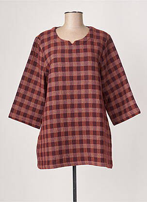 Pull tunique manches longues manches longues violet MES SOEURS ET MOI femme