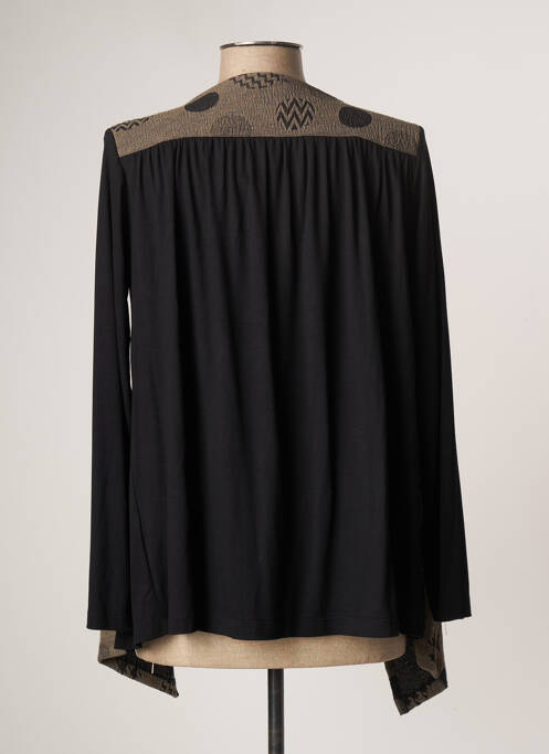 Gilet manches longues beige G!OZE femme