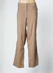 Pantalon droit beige FRED SABATIER pour femme seconde vue