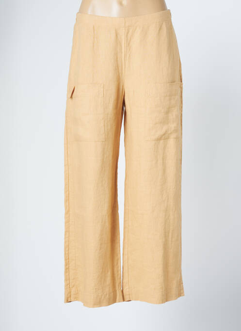Pantalon droit beige KOKOMARINA pour femme