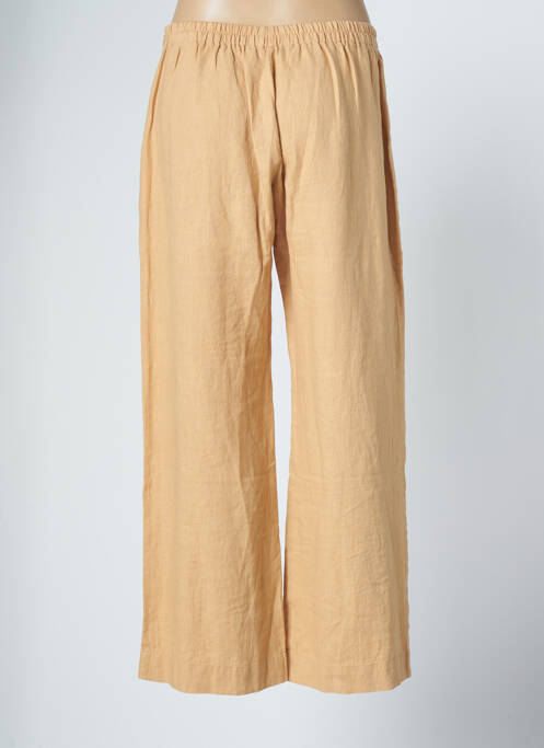 Pantalon droit beige KOKOMARINA pour femme