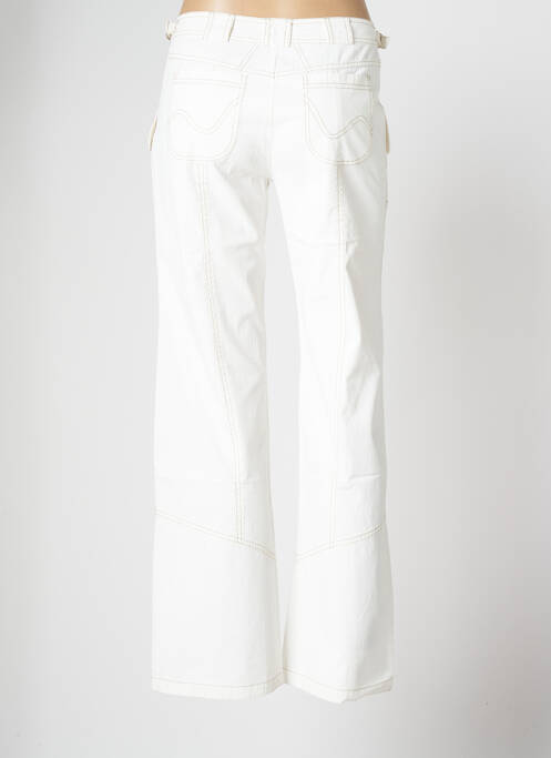 Pantalon droit blanc FRED SABATIER pour femme