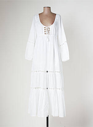 Robe longue blanc ANDRES SARDA pour femme