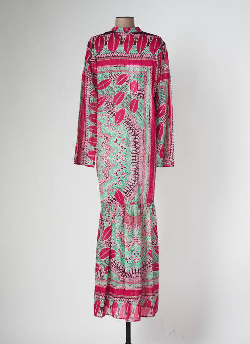 Robe longue rose BETTIB pour femme