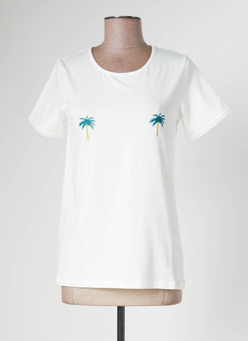 T-shirt blanc SKINY pour femme