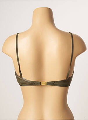 Haut de maillot de bain stretch haut bandeau vert ANDRES SARDA femme