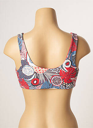Haut de maillot de bain stretch rouge SKINY femme
