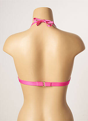 Haut de maillot de bain stretch haut soutien-gorge moulé rose LA PERLA femme