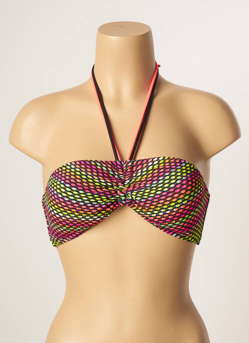 Haut de maillot de bain stretch noir PLAGE DU SUD femme