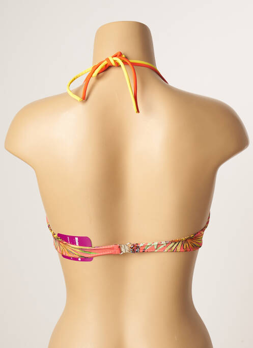 Haut de maillot de bain orange HISTOIRE DE PLAGE pour femme