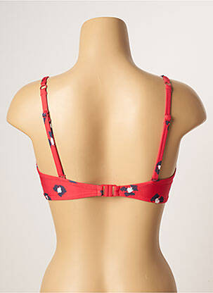 Haut de maillot de bain stretch haut soutien-gorge emboitant rouge FREYA femme