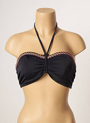 Haut de maillot de bain haut soutien-gorge moulé haut soutien-gorge moulé noir FREYA femme