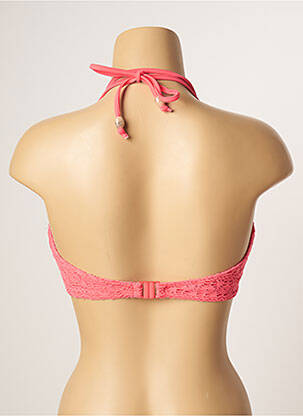 Haut de maillot de bain stretch haut soutien-gorge emboitant rose FREYA femme