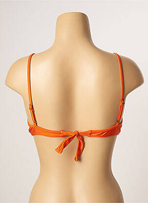 Haut de maillot de bain stretch haut soutien-gorge emboitant orange CIA.MARITIMA femme