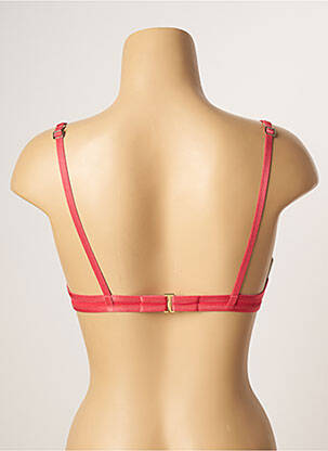 Haut de maillot de bain bretelles élastiquées ajustables haut soutien-gorge push-up rose LA PERLA femme