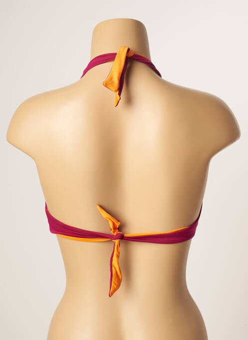 Haut de maillot de bain rose DIVE D'ESTATE pour femme