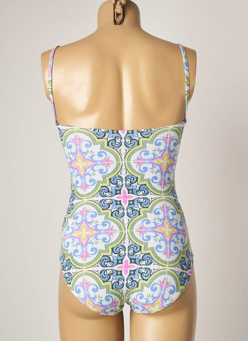 Maillot de bain 1 pièce vert DOMANI pour femme