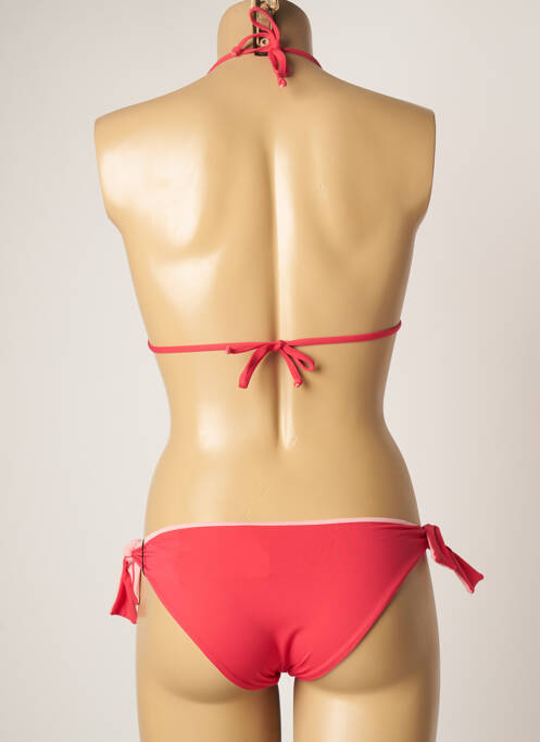 Maillot de bain 2 pièces rose DOMANI pour femme