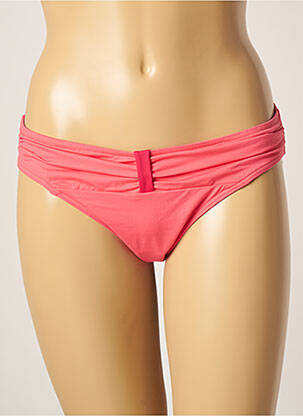 Bas de maillot de bain stretch culotte rose LES ULTRAVIOLETTES femme