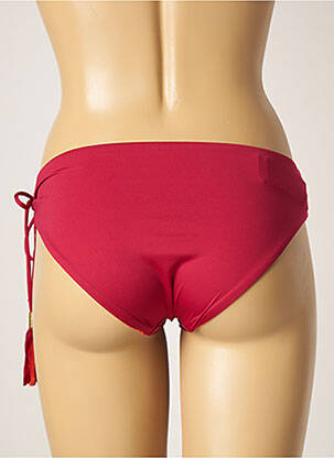 Bas de maillot de bain stretch culotte rouge ANDRES SARDA femme