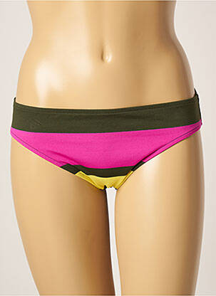 Bas de maillot de bain stretch culotte vert ANDRES SARDA femme