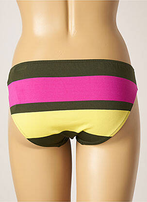 Bas de maillot de bain stretch culotte vert ANDRES SARDA femme