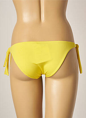 Bas de maillot de bain stretch bikini jaune EMERARA BY DD'E femme