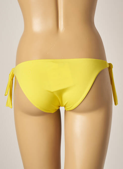 Bas de maillot de bain stretch bikini jaune EMERARA BY DD'E femme