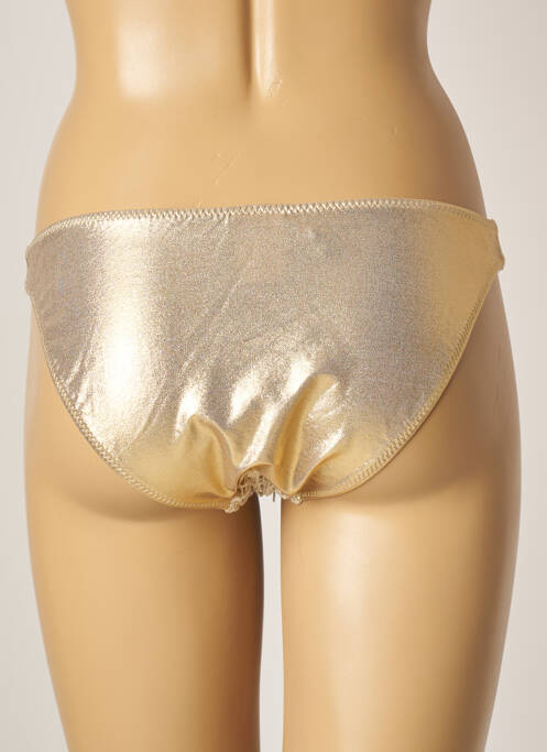 Bas de maillot de bain jaune HISTOIRE DE PLAGE pour femme