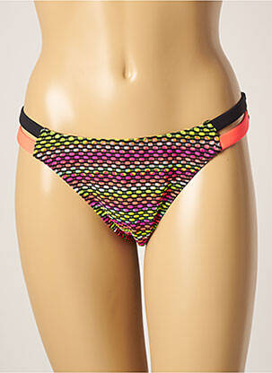 Bas de maillot de bain imprimé fantaisie culotte orange HISTOIRE DE PLAGE femme
