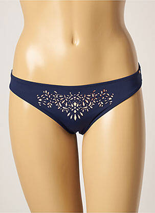 Bas de maillot de bain stretch culotte bleu SKINY femme