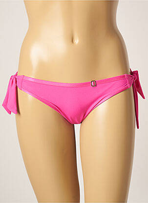 Bas de maillot de bain fermeture liens à nouer bikini rose LA PERLA femme