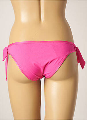 Bas de maillot de bain tissage texturé bikini rose LA PERLA femme