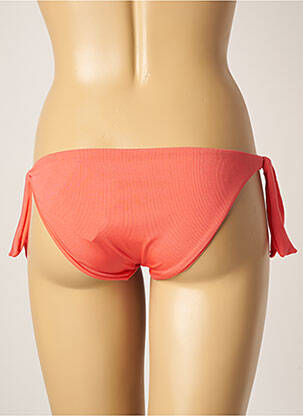 Bas de maillot de bain fermeture liens à nouer bikini orange EMERARA BY DD'E femme