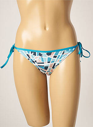 Bas de maillot de bain imprimé fantaisie bikini bleu LA PERLA femme