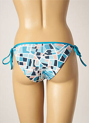 Bas de maillot de bain imprimé fantaisie bikini bleu LA PERLA femme