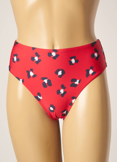 Bas de maillot de bain stretch culotte rouge FREYA femme