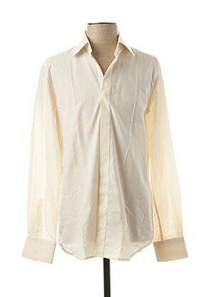 Chemise manches longues manches longues beige CATOGAN homme