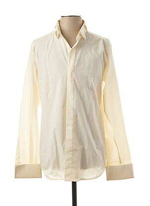 Chemise manches longues manches longues beige CATOGAN homme