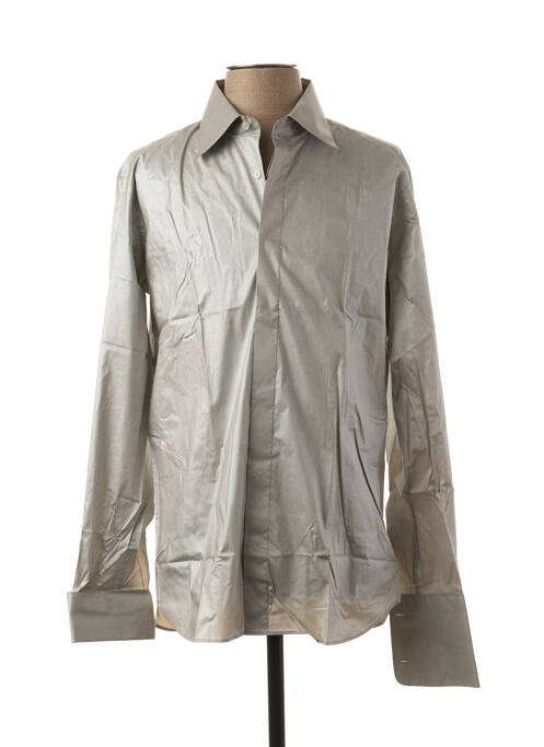 Chemise manches longues manches longues gris LUCIANO SOPRANI homme