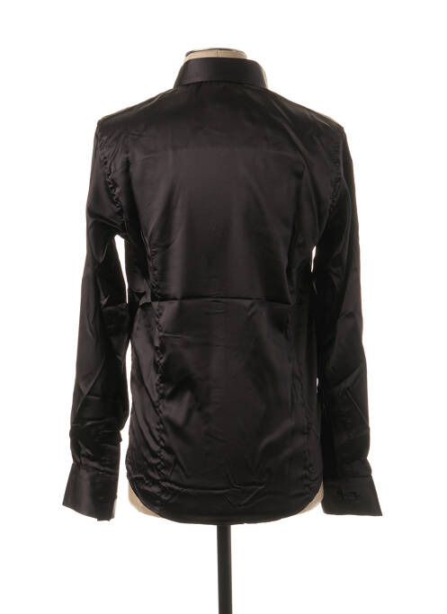 Chemise manches longues noir OSCAR pour homme