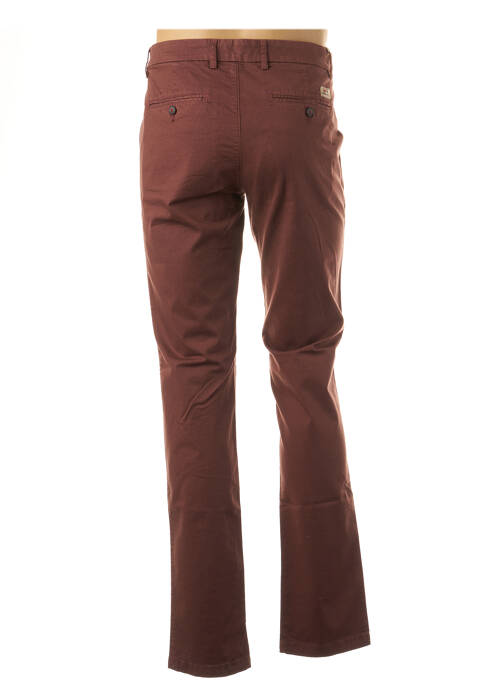 Pantalon droit marron WEBB&SCOTT pour homme