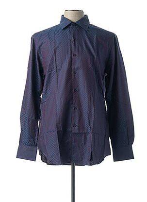 Chemise manches longues manches longues violet XACUS homme