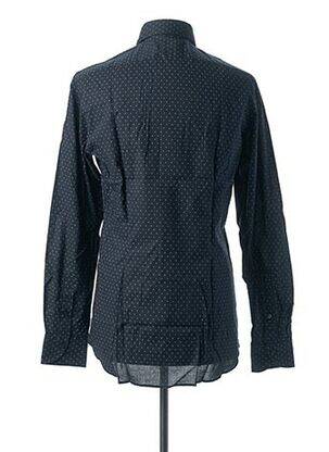 Chemise manches longues manches longues bleu XACUS homme